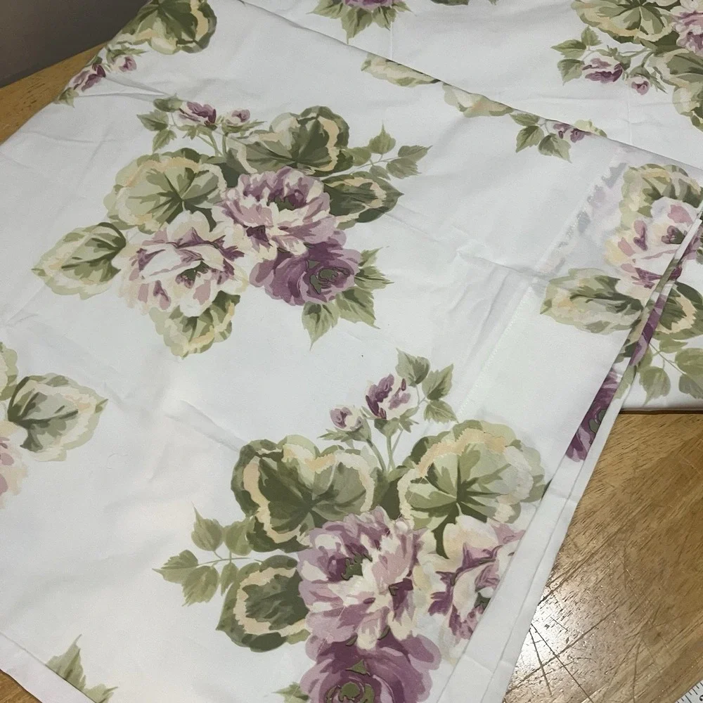 Rose Cottagecore Handmade Curtain Panels 42x82